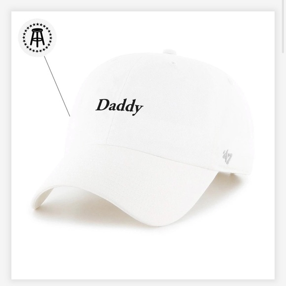 47 Accessories - Barstool call her daddy white hat